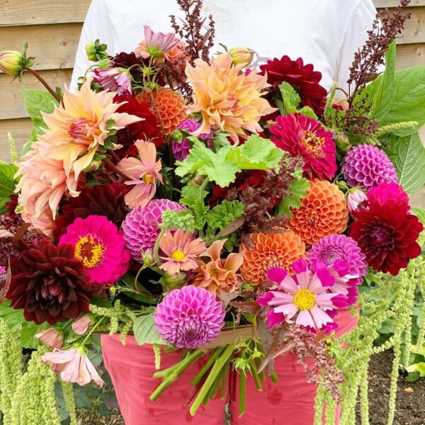 Dahlia Pick and Arrange Workshop, Aug